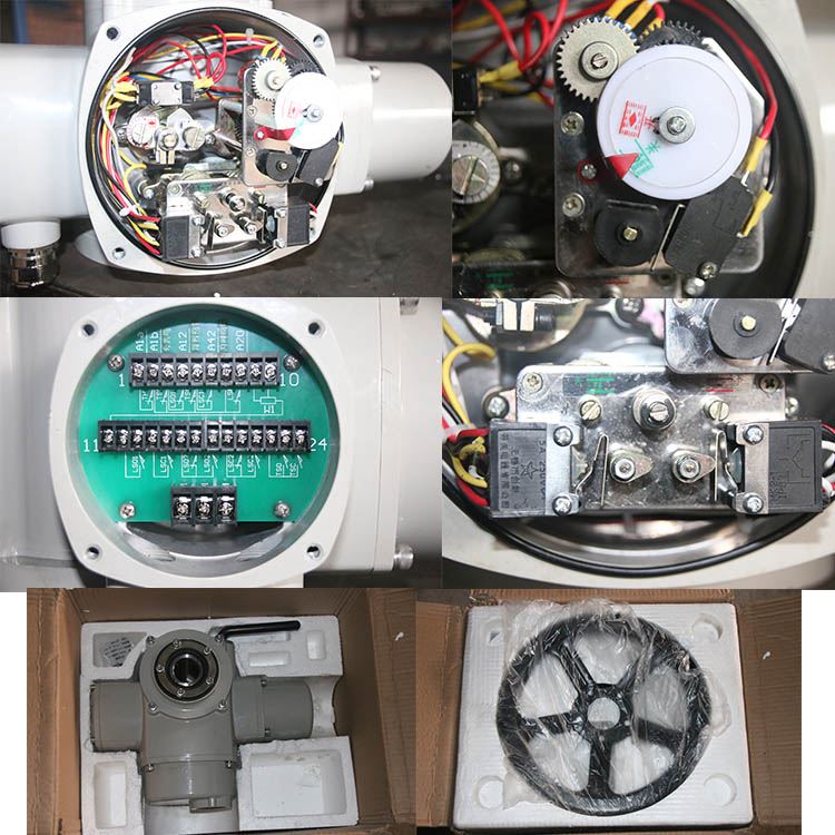 Multi turn electric actuator for globe valve 