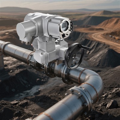 Intelektuali integruota elektrinė pavara kasybos pramonei